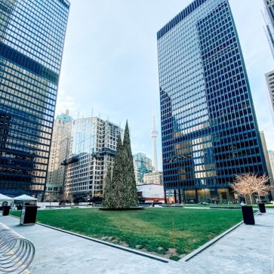 Świąteczne dekoracje w&nbsp;Toronto.